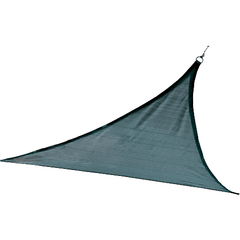 Shelterlogic Canopy Tent 12 x 12 ft. Sea Blue Shade Sail Triangle Heavyweight by Shelterlogic 677599257339 25733