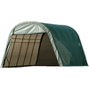 Image of Shelterlogic Canopy Tent 13 x 20 ft. ShelterCoat Wind and Snow Rated Garage Round Green STD by Shelterlogic 677599733420 73342 13 x 20 ft. ShelterCoat Wind & Snow Rated Garage Round Green STD 73342