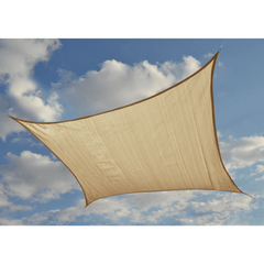 16 x 16 ft. Sand Shade Sail Square by Shelterlogic