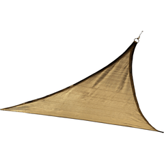 Shelterlogic Canopy Tent 16 x 16 ft. Sand Shade Sail Triangle by Shelterlogic 677599257292 25729 16 x 16 ft. Sand Shade Sail Triangle by Shelterlogic SKU# 25729