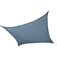 Shelterlogic Canopy Tent 16 x 16 ft. Sea Blue Shade Sail Square Heavyweight by Shelterlogic 677599257360 25736