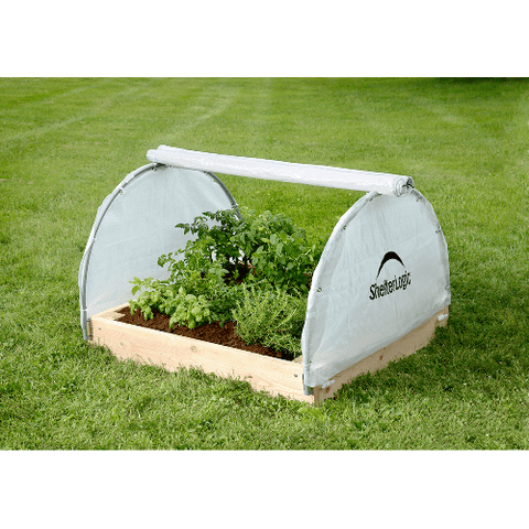 Shelterlogic Canopy Tent 4 x 4 ft. GrowIT Backyard Raised Bed Round Greenhouse by Shelterlogic 677599706172 70600