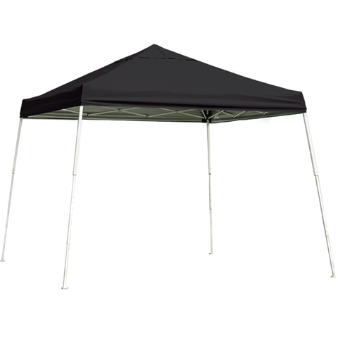 Shelterlogic Canopy Tent Black 12 x 12 Pop-Up Canopy HD Slant Leg by Shelterlogic 677599225475 22547 Black 12 x 12 Pop-Up Canopy HD - Slant Leg by Shelterlogic SKU# 22547
