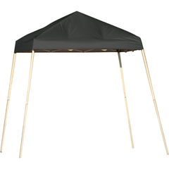 Shelterlogic Canopy Tent Black 8x8 ft. Pop-Up Canopy HD Slant Leg by Shelterlogic 677599225734 22573 Black 8x8 ft. Pop-Up Canopy HD Slant Leg by Shelterlogic SKU# 22573
