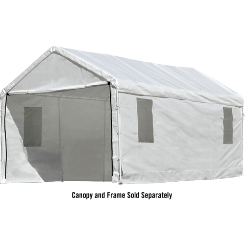 Shelterlogic Canopy Tent Enclosure Kit with windows for the MaxAP Canopy 10 x 20 ft. by Shelterlogic 677599257728 25772