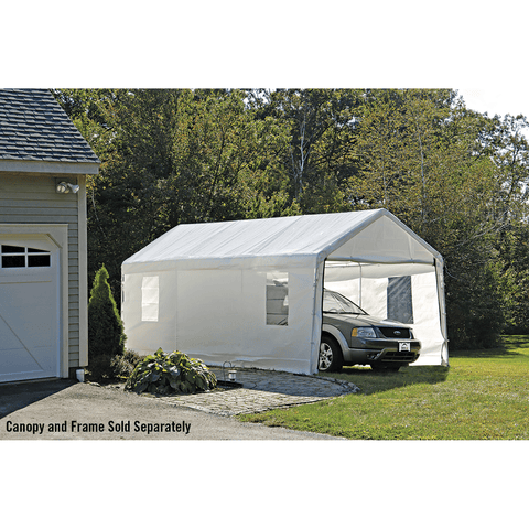 Shelterlogic Canopy Tent Enclosure Kit with windows for the MaxAP Canopy 10 x 20 ft. by Shelterlogic 677599257728 25772