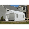 Image of Shelterlogic Canopy Tent Enclosure Kit with windows for the MaxAP Canopy 10 x 20 ft. by Shelterlogic 677599257728 25772