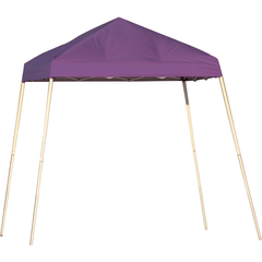 Purple 8 x 8 ft. Pop-Up Canopy HD Slant Leg by Shelterlogic