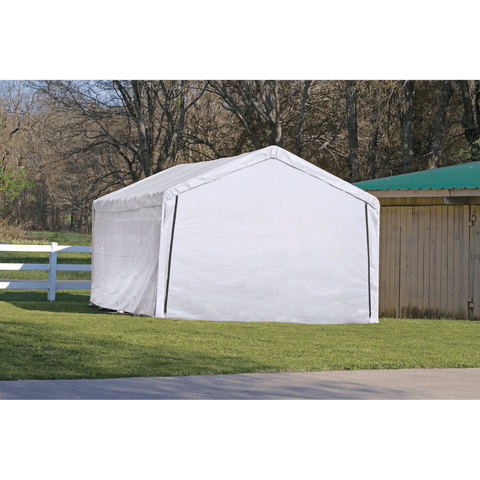 Shelterlogic Canopy Tent White 12ft. x 26ft. Canopy Enclosure Kit for the SuperMax by Shelterlogic 677599257766 25776