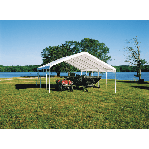Shelterlogic Canopy Tent White 18 x 20 ft. SuperMax Canopy by Shelterlogic 677599267734 26773 White 18 x 20 ft. SuperMax Canopy by Shelterlogic SKU# 26773