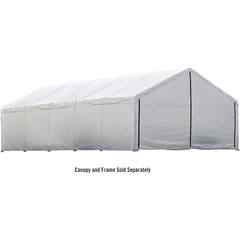 White 18 × 30 ft. Canopy Enclosure Kit by Shelterlogic