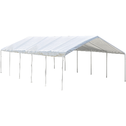 Shelterlogic Canopy Tent White 18 x 30 ft. SuperMax Canopy by Shelterlogic 677599267673 26767 White 18 x 30 ft. SuperMax Canopy by Shelterlogic SKU# 26767