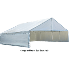 Shelterlogic Canopy Tent White Industrial 30 x 40 ft. Enclosure Kit for the UltraMax Canopy by Shelterlogic 677599277764 27776