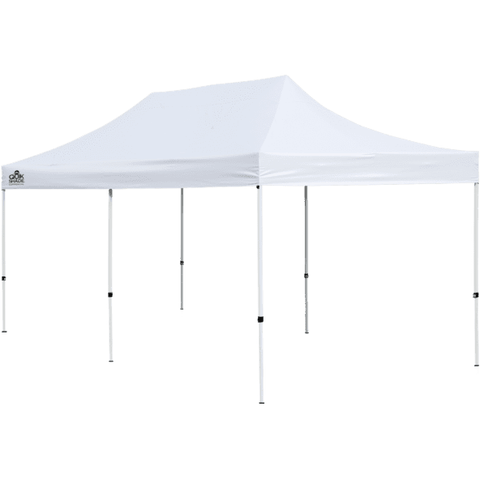 Shelterlogic Canopy Tents 10 ft. x 20 ft. White Commercial C200 Straight Leg Pop-Up Canopy by Shelterlogic 677599334764 167566DS 10 ft. x 20 ft. White Commercial C200 Straight Leg Pop-Up Canopy