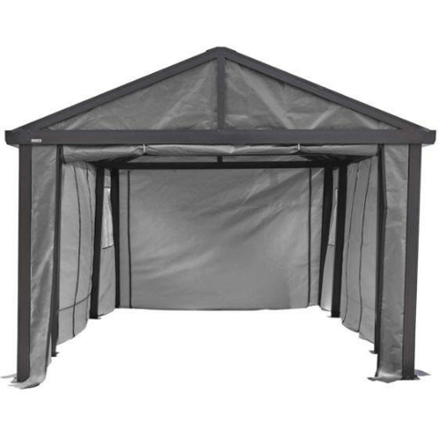Shelterlogic Canopy Tents & Pergolas 12 ft. x 20 ft. Samara Carport Enclosure Kit by Shelterlogic 772830165845 135-9165845 12 ft. x 20 ft. Samara Carport Enclosure Kit Shelterlogic 135-9165845