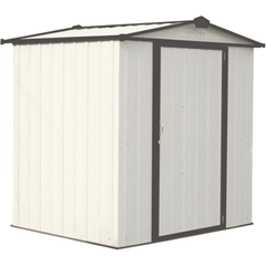 Shelterlogic Canopy Tents & Pergolas 6 ft. x 5 ft. Cream with Charcoal Trim EZEE Shed® Steel Storage Shed by Shelterlogic 026862110596 EZ6565LVCRCC 6 ft. x 5 ft. Cream with Charcoal Trim EZEE Shed® Steel Storage Shed