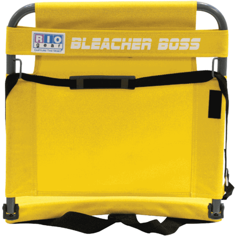 Shelterlogic Chairs Yellow RIO Gear Bleacher Boss Bud Stadium Seat by Shelterlogic 781880200703 BBC101-415-1