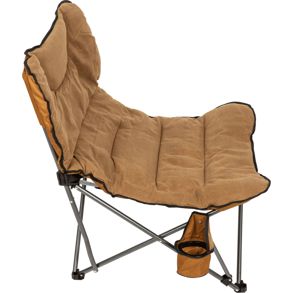 CAMP & GO XXL Tan Ultra Padded Camp Seat-Waxed Canvas by