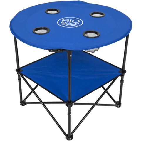 Shelterlogic Outdoor Furniture 28” Blue Folding Portable Family Table by Shelterlogic FTR28-46-1 28” Blue Folding Portable Family Table by Shelterlogic SKU# FTR28-46-1