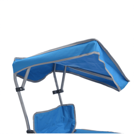 Shelterlogic Outdoor Furniture Blue/Silver Kids Shade Folding Chair by Shelterlogic 161885DS