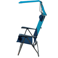 Blue Sky/Navy RIO Gear Hi-Boy Canopy Chair by Shelterlogic