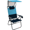 Image of Shelterlogic Outdoor Furniture Blue Sky/Navy RIO Gear Hi-Boy Canopy Chair by Shelterlogic 80958386852 GR643HCP-432-1 Blue Sky/Navy RIO Gear Hi-Boy Canopy Chair Shelterlogic GR643HCP-432-1