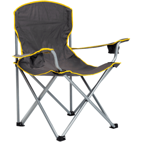Shelterlogic Outdoor Furniture Gray Heavy Duty Folding Chair by Shelterlogic 150239DS