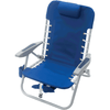 Image of Shelterlogic Outdoor Furniture Pacific Blue RIO Lace-up Aluminum Removable Backpack Chair by Shelterlogic 80958392679 SC529R-46-1 PacificBlue RIO Lace-up Aluminum Removable Backpack Chair Shelterlogic