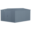 Image of Shelterlogic Sheds and Storage 10 ft. x 12 ft., Blue Grey Arrow Classic Steel Storage Shed by Shelterlogic 026862114372 CLG1012BG 10 ft. x 12 ft., Blue Grey Arrow Classic Steel Storage Shed CLG1012BG
