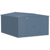Image of Shelterlogic Sheds and Storage 10 ft. x 12 ft., Blue Grey Arrow Classic Steel Storage Shed by Shelterlogic 026862114372 CLG1012BG 10 ft. x 12 ft., Blue Grey Arrow Classic Steel Storage Shed CLG1012BG