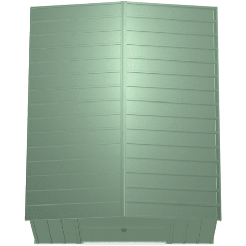 Shelterlogic Sheds and Storage 10 ft. x 12 ft., Sage Green Arrow Classic Steel Storage Shed by Shelterlogic 026862114549 CLG1012SG 10 ft. x 12 ft., Sage Green Arrow Classic Steel Storage Shed CLG1012SG