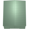 Image of Shelterlogic Sheds and Storage 10 ft. x 12 ft., Sage Green Arrow Classic Steel Storage Shed by Shelterlogic 026862114549 CLG1012SG 10 ft. x 12 ft., Sage Green Arrow Classic Steel Storage Shed CLG1012SG