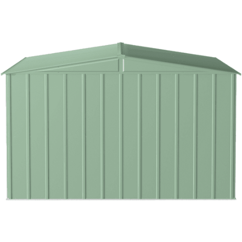 Shelterlogic Sheds and Storage 10 ft. x 14 ft. Arrow Classic Steel Storage Shed Sage Green by Shelterlogic 026862114556 CLG1014SG 10 ft. x 14 ft. Arrow Classic Steel Storage Shed Sage Green CLG1014SG