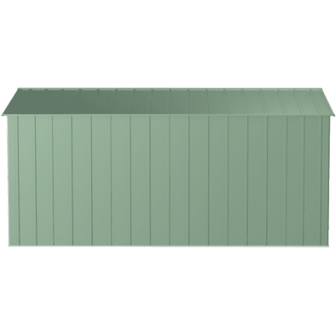 Shelterlogic Sheds and Storage 10 ft. x 14 ft. Arrow Classic Steel Storage Shed Sage Green by Shelterlogic 026862114556 CLG1014SG 10 ft. x 14 ft. Arrow Classic Steel Storage Shed Sage Green CLG1014SG