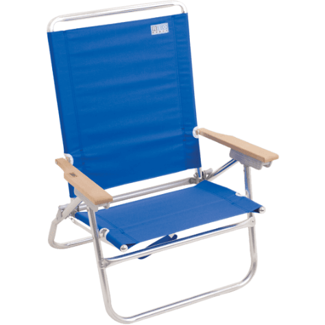 Shelterlogic Sheds and Storage Solid Blue RIO Beach Easy In-Easy Out Beach Chair by Shelterlogic 80958385497 SC602-46-1