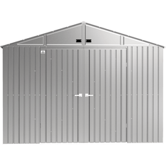 10 ft x 12 ft Galvalume  Arrow Elite Steel Storage Shed by Shelterlogic