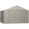 Image of Shelterlogic Sheds, Garages & Carports 12ft x 12ft Cool Grey Arrow Elite Steel Storage Shed by Shelterlogic EG1212CG