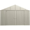 Image of Shelterlogic Sheds, Garages & Carports 12ft x 12ft Cool Grey Arrow Elite Steel Storage Shed by Shelterlogic EG1212CG