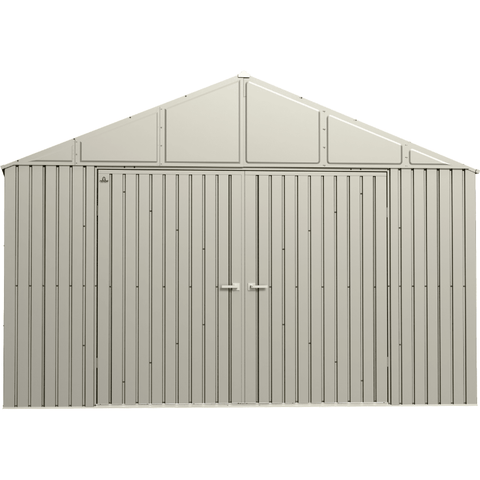 Shelterlogic Sheds, Garages & Carports 12ft x 12ft Cool Grey Arrow Elite Steel Storage Shed by Shelterlogic EG1212CG