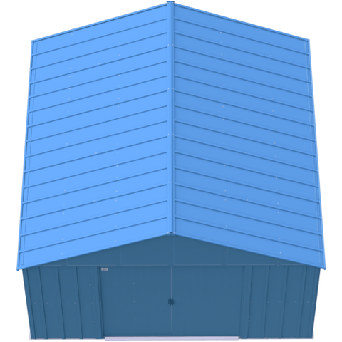 Shelterlogic Sheds, Garages & Carports 12ft x 12ft. x 8 ft. Blue Grey Arrow Classic Metal Shed by Shelterlogic CLG1212BG 12ft x 12ft. x 8 ft. Blue Grey  Classic Metal Shed by Shelterlogic