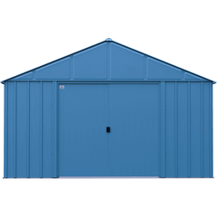 12ft x 12ft. x 8 ft. Blue Grey Arrow Classic Metal Shed by Shelterlogic