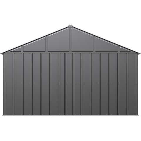 Shelterlogic Sheds, Garages & Carports 12ft x 12ft. x 8 ft. Charcoal Arrow Classic Metal Shed by Shelterlogic 781880200666 CLG1212CC 12ft x 12ft. x 8 ft. Charcoal Classic Metal Shed by Shelterlogic