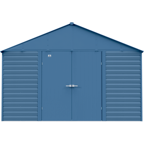 Shelterlogic Sheds, Garages & Carports 12ft. x 12ft. x 8x Blue Grey Arrow Select Steel Storage Shed by Shelterlogic 781880207290 SCG1212BG 12ft. x 12ft. x 8x Blue Grey Arrow Select Steel Storage by Shelterlogic