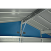 Image of Shelterlogic Sheds, Garages & Carports 12ft x 14ft Blue Grey Arrow Select Steel Storage Shed by Shelterlogic 781880208532 SCG1214BG
