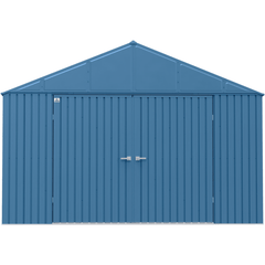 12ft x 14ft. x 8 ft. Blue Grey Arrow Elite Steel Storage Shed by Shelterlogic