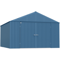 Shelterlogic Sheds, Garages & Carports 12ft x 14ft. x 8 ft. Blue Grey Arrow Elite Steel Storage Shed by Shelterlogic EG1214BG 12ftx14ft.x8 ft. Blue Grey Arrow Elite Steel Storage Shed Shelterlogic