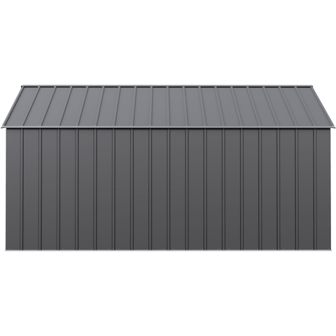 Shelterlogic Sheds, Garages & Carports 12ft x 14ft. x 8 ft. Charcoal Arrow Classic Metal Shed by Shelterlogic 026862122957 CLG1214CC
