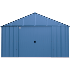12ft x 14ft. x 8 ft. Blue Grey Arrow Classic Metal Shed by Shelterlogic