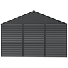 Image of Shelterlogic Sheds, Garages & Carports 12ft. x 15ft. x 8x Charcoal Arrow Select Steel Storage Shed by Shelterlogic