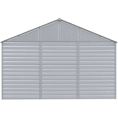 Shelterlogic Sheds, Garages & Carports 12ft. x 15ft. x 8x Flute Grey Arrow Select Steel Storage Shed by Shelterlogic 12ft. x 12ft. x 8x Blue Grey Arrow Select Steel Storage by Shelterlogic